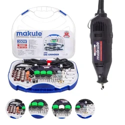Makute 3 mm 350 Watt 196 Pcs Die Grinder Kit (DG002)