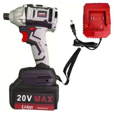 Makute 1/2 inch 20V Cordless Impact Wrench, 2200 RPM (CW001)