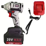 Makute 1/2 inch 20V Cordless Impact Wrench, 2200 RPM (CW001)