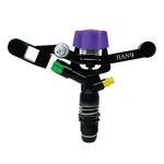 My Irigacio 3/4 Inch Hans  Male Thread Plastic Nozzle Impact Sprinkler for Irrigation and Agriculture Purposes