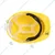 Mallcom Jasper II Yellow UV Resistant High Density Polyethylene Safety Helmet with Plastic Harness & Rachet Adjustment