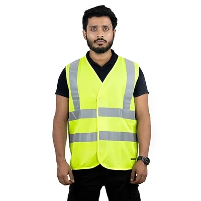 Mallcom PROCLO 41 Reflective Lightweight Hi-Vis Jacket, 2 inch High Visibility (Green)