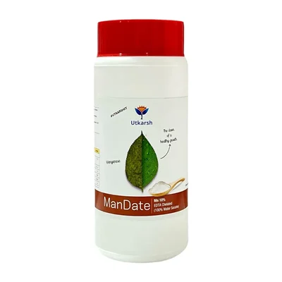 Utkarsh ManDate (Manganese - Mn 10% EDTA Chelated, 100 % Water Soluble Foliar Spray Fertilizers) | 1 kg(Pack-1 x 1 kg)