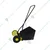 Kisankraft 35.56 cm (14 inch) Manual Lawn Mower KK-LMM-350 | Grass Cutter with Adjustable Cutting Height