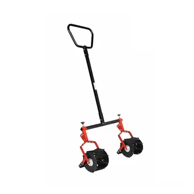 Double Row Hand Roller Weeder with 7.5 inch(19.05 cm) Blade