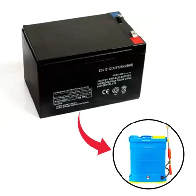 Heavy Duty 12 Volt, 12 Amp D.C Battery for Agriculture Sprayer