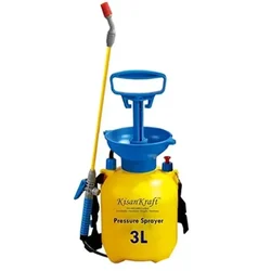 Kisankraft KK-PS3000, 3L Garden Pressure Sprayer For Watering Plants and Pesticides Spraying in Fields (Pack of 1)