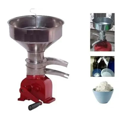 60 LPH Hand Operated Cream Separator With Mild Steel Bowl & 8 Litres Tank Capacity