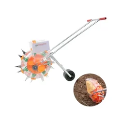 Sprayman DS-14T 14 Teeth Seeder and Fertilizer Spreader, Multi-Crop Seeder with 7 Gear Sizes for Precision Farming