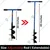 Redbuild Heavy Duty Manual Adjustable Earth Auger Hole Digger With 6 inch Diameter, Soil Digging, Farming Tools
