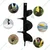 Redbuild Heavy Duty Manual Adjustable Earth Auger Hole Digger With 6 inch Diameter, Soil Digging, Farming Tools