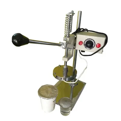 Heavy Duty 20kW Manual Cup Foil Sealer For Glass