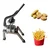 Stainless Steel 10 mm French Fries Cutter Machine | Finger Chips Cutter with Long Handle for Home, Restaurants & Hotels