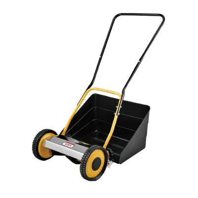 Leo 14 Inch Manual Lawn Mower | Ideal for Grass Cutting/Trimming | 0397
