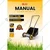 Leo 14 Inch Manual Lawn Mower | Ideal for Grass Cutting/Trimming | 0397