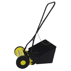 Kisankraft 35.56 cm (14 inch) Manual Lawn Mower KK-LMM-350 | Grass Cutter with Adjustable Cutting Height