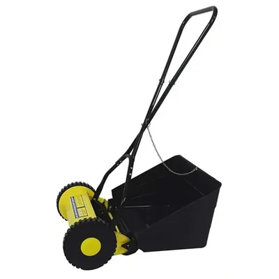 KisanKraft KK-LMM-400, 16 inch (400 mm) Manual Push Lawn Mower | Comes with Adjustable Cutting Height
