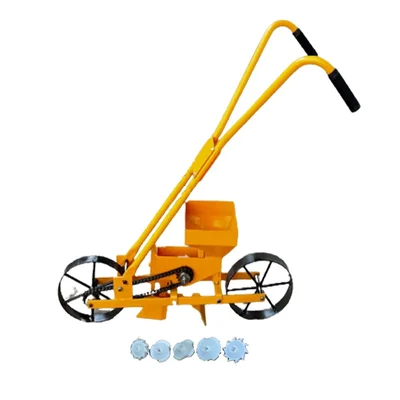 Manually Operated Seed Drill for Sowing Seed, Hopper Capacity 1.5 kg