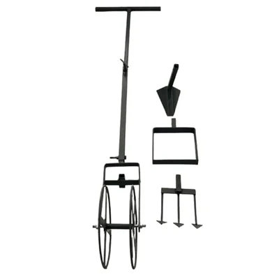 Gramstrong Manual Operated-Mild Steel Dry Land Weeder | Used for Weeding in Agriculture & Hotriculture