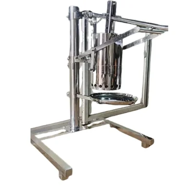 Vinayak Machine SS Hand Operated Manchurian Ball Making Machine with 200 Mm Outer Dia and Plate
