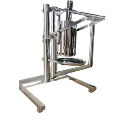 Vinayak Machine SS Hand Operated Manchurian Ball Making Machine with 200 Mm Outer Dia and Plate