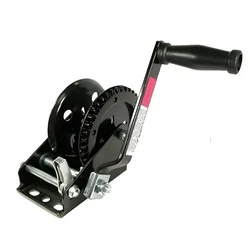WeighTaj 545 Kg (1200 lbs) Manual Operated Hand Winch With Auto Lock System