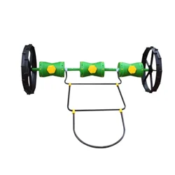 KSNM Direct Paddy Seeder 6-Row Manual Seeder with 25x25 cm Spacing Efficient Rice Planting Agricultural Tool