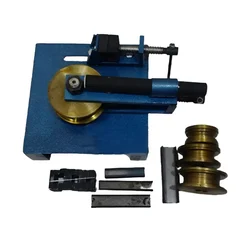 Lion 12-32 mm Square Pipe Bending Machine (Steel) - 10 mm Wall Thickness with 4 Dies