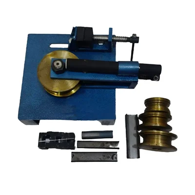 Premium Quality 12-32 mm Square Pipe Bending Machine (Steel) - 6 mm Wall Thickness with 4 Dies