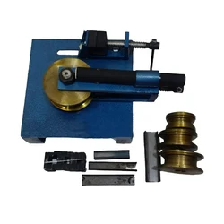 Premium Quality 12-32 mm Square Pipe Bending Machine (Steel) - 6 mm Wall Thickness with 4 Dies