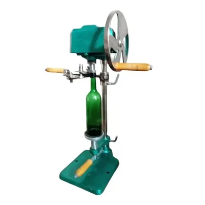 Heavy Duty Manual ROPP Aluminum Cap Threading Sealing Machine