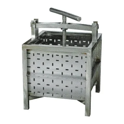Lakshmi Paneer Press Screw Operated with Inbuilt Hoop, 15kg Production Capacity for Commercial Dairies, Halwais