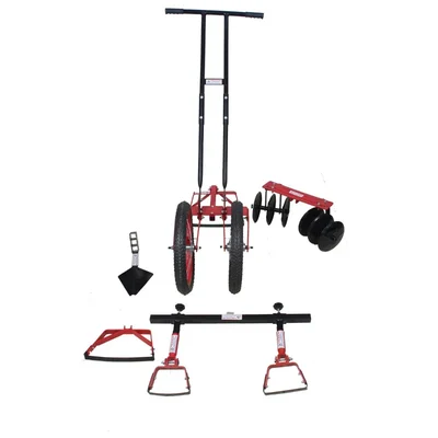 Global Nature Agro Double Wheel 3X3 Disc Harrow With Multi Attachments (Complete Set), GNDWH-708