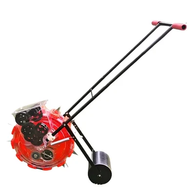 Sharp Garuda Single Barrel Agricultural Manual Seeder, Handheld Seed Sower and Dispenser, Manual Roller Seeder