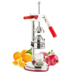  MICROACTIVE® 304 Stainless Steel Manual Hand Press Orange, Pomegranate Juicer Machine/Squeezer Machine