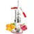 MICROACTIVE® 304 Stainless Steel Manual Hand Press Orange, Pomegranate Juicer Machine/Squeezer Machine