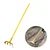 Manual 4 Teeth Weeding Rake with 4.5 feet Aluminum Handle for Weeding & Ploughing