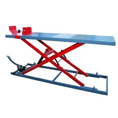 Heavy Duty 200 Kg Lifting Capacity Manual Foot Operated Two Wheeler Lift