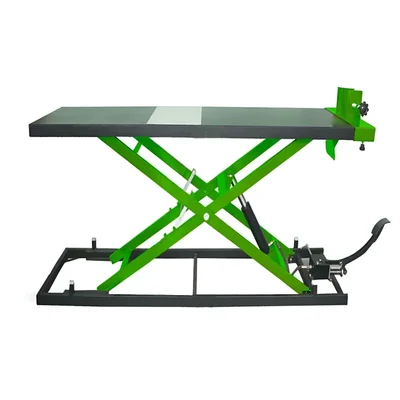 Heavy Duty 400 Kg Lifting Capacity Manual Foot Operated Two Wheeler Lift