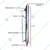 Heavy Duty Manual Vegetable Transplanter of Stainless Steel Body and 2.5 inch Diameter