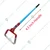 REDBUILD Manual Weeder 7.5 inch with 4.5 feet Handle | Stirrup Hoe, Weed Removal Tool for Agriculture