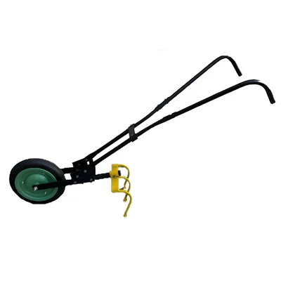 Heavy Duty Manual Wheel Hoe with 4 Attachments 