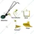 Heavy Duty Manual Wheel Hoe with 4 Attachments 