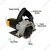 Xtra Power 110mm Marble Cutter, 1820 W & 13000 RPM (XP-1111)