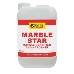 Surie Polex 5 Liter Marble Star-Marble Densifier & Hardener, Silicate Polishing Liquid