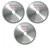 Dong Cheng 5 inch(125 mm) TCT Saw Blade For Wood Cutting-Pack Of 3 Pcs