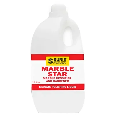 Surie Polex 1 Liter Marble Star-Marble Densifier & Hardener, Silicate Polishing Liquid