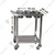 Vinayak Machines 75 x 60 x 85 cm 6 Pot Stainless Steel Masala Trolley With Undershelf