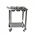Vinayak Machines 60X60X85 cm 6 Pot Stainless Steel Masala Trolley With Undershelf