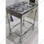 Premium Quality Stainless Steel 202 Grade 8 Pot Masala Trolley for Kitchen Use